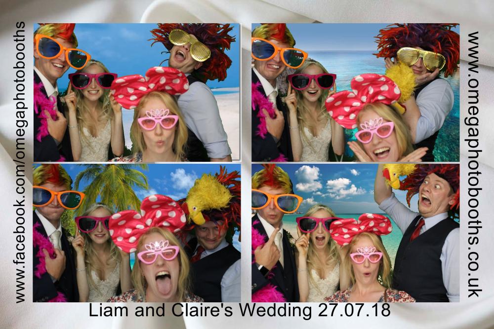 Liam & Claire's Wedding | View more photos from the event at gallery.omegaphotobooths.co.uk/u/Omega-Photobooths/Liam-Claires-Wedding